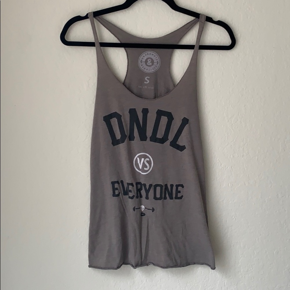 Doughnuts and Deadlifts tank top